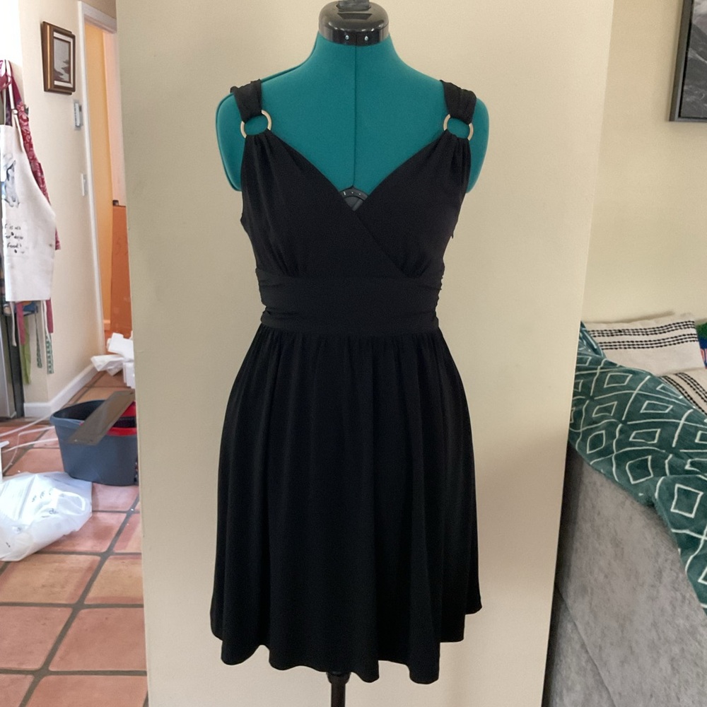 White House Black Market Black Mini Dress
